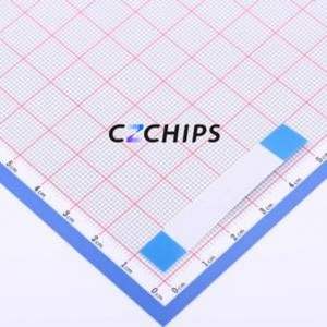 JS05A-16P-050-4-8 FFC Cable (Flexible Flat Cable) P=0.5mm Connector 16P 0.5mm 0.3mm Non-Inverting - Product Image 2