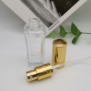 Perfume de vidrio Botella de vidrio vacía Fancy Custom Made Roll on Perfume cosmético - Product Image 5