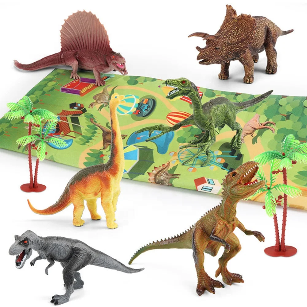 2022 новые карты для фильмов, игры, Парк Юрского периода, мировое восприятие, динозавр, животные, игровые коврики, игрушки