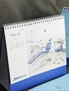 Printing Wall Calendar Clock Promotional Item Personalized Custom Printed Office Wall Calendar