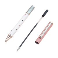 Fabricant stylo fleur de transfert de chaleur motif personnalisé logo dame stylo gel