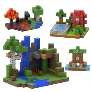 Jouets éducatifs STEM améliorés 2025, blocs magnétiques pour enfants, garçons et filles, ensemble de cubes en plastique, cadeaux éducatifs pour Noël et anniversaire - Product Image 1