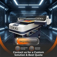 Impresora UV Industrial A1 de 60x90cm con 3 Cabezales Epson I3200/i1600 para Impresión Personalizada a Gran Escala