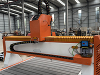 Máquina CNC de Grado Profesional Popular 1300X2500 con Sensor de Herramienta Automático para Fabricación de Muebles, Operación Estable, Tres Años de Garantía