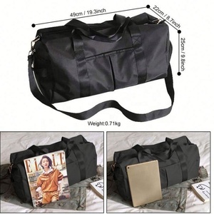 กระเป๋าเดินทางแบบถือสะพายไหล่คุณภาพสูง กันน้ำ น้ำหนักเบา มีซิป เหมาะสำหรับเดินทางช่วงสุดสัปดาห์ ใช้ได้ทั้งเดินทางท่องเที่ยวกลางแจ้ง ใส่สูท หรือใช้เป็นกระเป๋าเดินทางธุรกิจ สำหรับทุกเพศ - Product Image 5