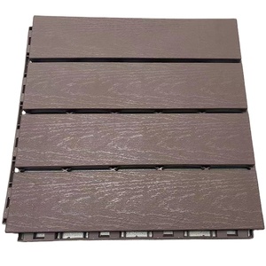 กระเบื้องดาดฟ้าพลาสติกแบบทำมือพร้อมฐานพลาสติกสำหรับปูพื้นกลางแจ้ง - Product Image 1