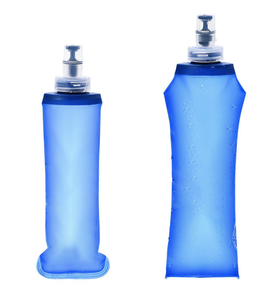 Bouteille d'eau souple en TPU de 250 ml pour le sport, pliable, sacoche d'hydratation pour la course en extérieur, à porter à la taille - Vente en gros - Product Image 5