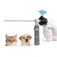 Caméra endoscopique vétérinaire sans fil 1080P pour endoscope rigide avec batterie Li-Ion pour diagnostic ORL