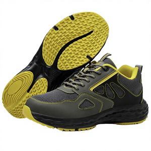 Calzado Industrial de Verano al por Mayor, Personalizado, con Parte Superior Tejida, Ligero, Unisex, Anti-aplastamiento, Anti-vibración, Anti-estático e Impermeable - Product Image 2