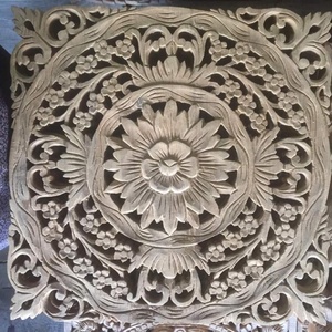 Paneles de madera tallada para decoración de paredes - Product Image 2