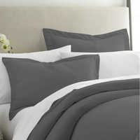 Taie d'oreiller / Housse de coussin en polyester 100 % ultra doux, couleur unie, qualité supérieure, pour hôtel et maison, prix de gros personnalisé
