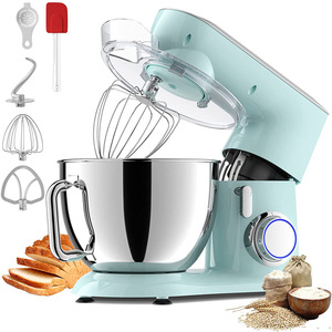 Robot pâtissier Sanlida 5L à tête inclinable, multifonctionnel, électrique, avec fouet et crochet pétrisseur pour la pâtisserie et la cuisine - Product Image 1