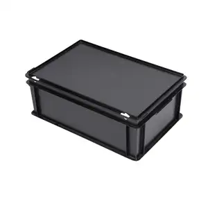 ESD PCB 600*400*220 Storage Box Conductive Plastic PP Esd Pcb Anti Static Container Esd Box