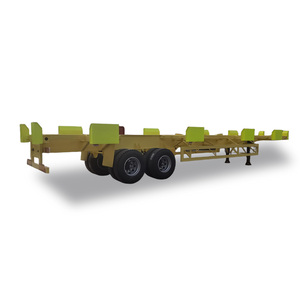 Precio <span class=keywords><strong>de</strong></span> fábrica <span class=keywords><strong>de</strong></span> alta calidad 2 ejes 40 pies Transporte <span class=keywords><strong>de</strong></span> contenedores Muelle Esqueleto Semi-<span class=keywords><strong>Remolque</strong></span> - Product Image 6