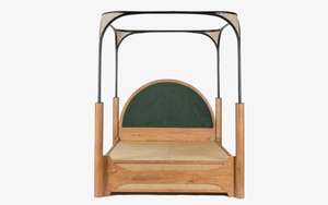 เตียงปรับระดับได้ทำจากไม้เนื้อแข็งคุณภาพพรีเมียม ดีไซน์ทันสมัย โครงสร้างแข็งแรง ผิวเรียบเนียน พร้อมคุณสมบัติพับเก็บได้ เหมาะสำหรับห้องนอนสไตล์ร่วมสมัย - Product Image 6