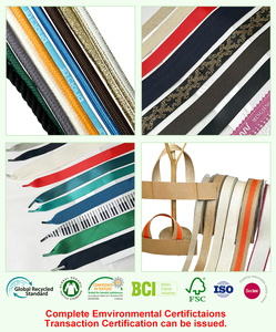 Bán Buôn Tính Linh Hoạt Thân Thiện Với Môi Tái Chế Ribbon Mua Sắm Mang Túi Dây Chuỗi Dây Xử Lý Dây Đeo Ribbon Đa Năng Cung Cấp - Product Image 3