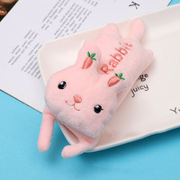 YH Pet Factory Vente Directe Jouet en Peluche Interactif pour Chat et Lapin en Forme d'Animaux Mignons, Jouet à Mâcher pour Nettoyer les Dents
