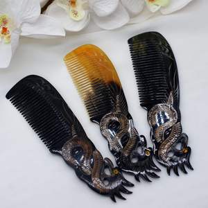 Peigne en corne élégant pour le coiffage quotidien et les voyages, au meilleur prix, peigne en corne durable par CRAFT ZONE EXPORT - Product Image 2