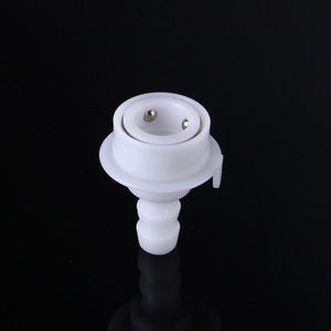 Conector de manguera de entrada para lavadora, 1/2 pulgada, de plástico, conexión rápida para grifo de agua - Product Image 1