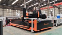 Mesin Pemotong Laser Serat CA-1530 dengan Tegangan Khusus, Mesin Pemotong Logam CNC untuk Pasar Pengolahan Logam Global Luar Negeri