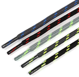 Cordones para <span class=keywords><strong>Botas</strong></span> YST Honey Badger, Hechos en China, Irrompibles, Resistentes, de Poliéster Estampado, para <span class=keywords><strong>Botas</strong></span> de Senderismo, Rojo y Negro, 72 - Product Image 2