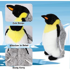 <span class=keywords><strong>10</strong></span>-12Cm Mềm Fluffy Chim Cánh Cụt Đồ Chơi Sang Trọng Nhỏ Thú Nhồi Bông Búp Bê Thực Tế Ôm Đồ Chơi Cho Mọi Tuổi - Product Image 3