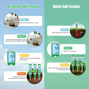 ポータブルNPK土壌カリウムテスター - 屋内外植物の成長監視のための迅速な農園・庭園用栄養素センサー - Product Image 4