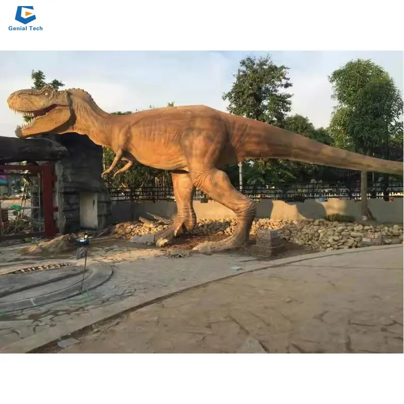 FD02 dinosauro scultura in vetroresina di alta qualità in vendita