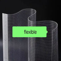 Pleine Couleur P3.91 P7.8 P10 Transparent Led Écran D'affichage En Verre Voir À Travers Led Mur Vidéo Pour Vitrine Pour Magasin Fenêtre Usine