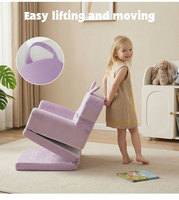Canapé-lit pliable moderne en forme d'abeille, doux et confortable, avec des dispositifs de sécurité pour les enfants, pour la chambre et le salon