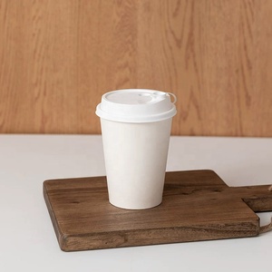 Gobelet en papier personnalisé avec logo pour boissons chaudes, écologique, pour café, thé, vin, eau minérale, lait - Product Image 1