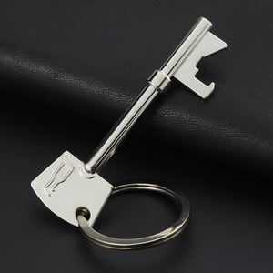 High Quality Custom logo Creative Metal Rudder Bottle Opener Keychain Gift <b>Beer</b> Bottle Opener Keyring Key Chains - Product Image 6