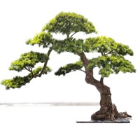 Arbre artificiel 100 % fait main en faux cèdre, grand format, pour extérieur et intérieur, type bonsaï, personnalisable, OEM&ODM, arbre de qualité supérieure de notre usine source