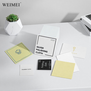 Paño de Pulido de Joyería de Microfibra de Lujo WEIMEI con Logotipo Personalizado al por Mayor, Ecológico, Servicio OEM - Product Image 2