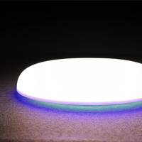 KEOU smart double mode 3CCT sans cadre montage en surface rétro-éclairé led panneau lumière veilleuse pour chambre