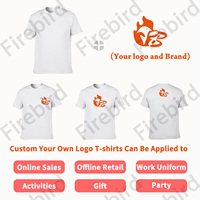 Kaos Pria Ukuran Besar Rajutan 100% Katun O-Neck Kasual Cetak Karakter - Bernapas Ramah Lingkungan Anti-Susut