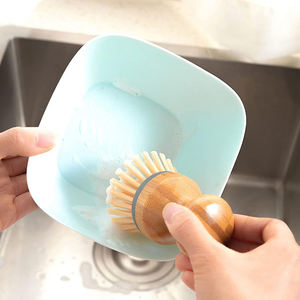 Cepillo de Madera Portátil para Limpieza de Vajilla de Camping, para Uso en Exteriores y en el Hogar - Product Image 4