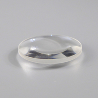 Lentille biconvexe de haute précision en silice fondue BK7, lentille doublement convexe avec revêtement AR multibandes pour analyse scientifique en laboratoire