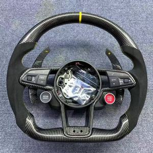 Apto para la modificación del volante de fibra de carbono del nuevo <span class=keywords><strong>Audi</strong></span> A4L B9 S3 S4 S5 RS - Product Image 4