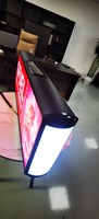 Pantalla LED Impermeable para Publicidad en Techos de Taxis 3G 4G, Pantalla de Dos Lados para Techo de Taxi P2, Señalización y Optoelectrónica