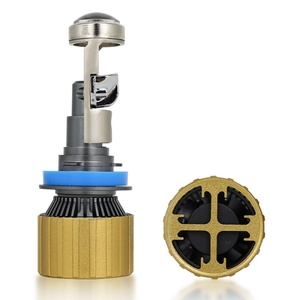 Feux antibrouillard H11 Bi LED, phare de voiture H11, lentille de projecteur A80pro, lentilles LED H4, mini projecteur pour phare de voiture LED - Product Image 1