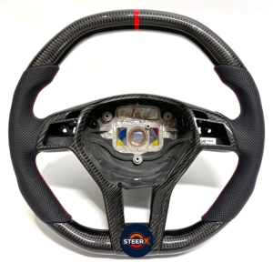<span class=keywords><strong>Volante</strong></span> de Fibra de Carbono Personalizado para <span class=keywords><strong>Mercedes</strong></span> Benz W204 Cla C117 W176 W212 W213 W207 W218 X204 W117 S204 C204 C63 <span class=keywords><strong>AMG</strong></span> C180 - Product Image 1