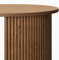 MAY HOME Meubles Table basse Meubles de salon Table basse ovale en bois Tables basses de luxe modernes