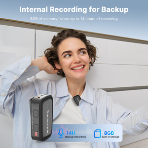 Micrófono Inalámbrico de Solapa Saramonic Blink500 ProX B8 de Cuatro Canales con Grabación Integrada para Teléfonos Inteligentes - Product Image 5