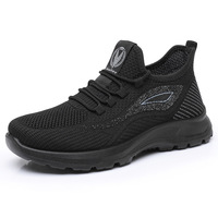 Nouvelles baskets décontractées respirantes en tissu tissé pour hommes, style Old Beijing, antidérapantes, à semelle souple, chaussures de marche pour papa en coton