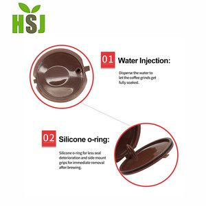 Nescafes ile uyumlu klasik çevre dostu plastik doldurulabilir kahve kapsülü - Product Image 5