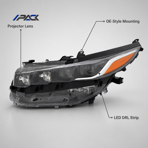 Ensemble de phares LED LHD RHD pour Toyota <span class=keywords><strong>Prius</strong></span> Prime 2017-2022 XW50 <span class=keywords><strong>ZVW52</strong></span> OEM 81185-47800 81185-47801 81185-47560 - Product Image 2