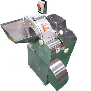 Tự động thép không gỉ động cơ thái hạt lựu cà chua Máy Rau Trái Cây Chuối Cube cắt gừng khoai tây cà rốt dicing máy - Product Image 2