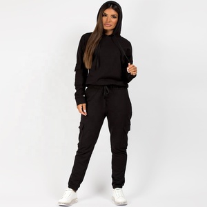 Casual Women Winter Hoodies Sports <b>Tops</b> Pants Tracksuit Sweatshirt <b>Sweat</b> Suit Jogging Set - Product Image 1