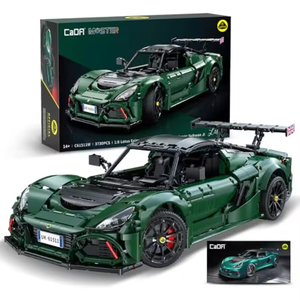 1:8 Scale Cada C61511 MOC 430 Super Sports Car <b>Building</b> <b>Block</b> Set Adult Sports Car Assembly Toy Children's Gift - Product Image 1